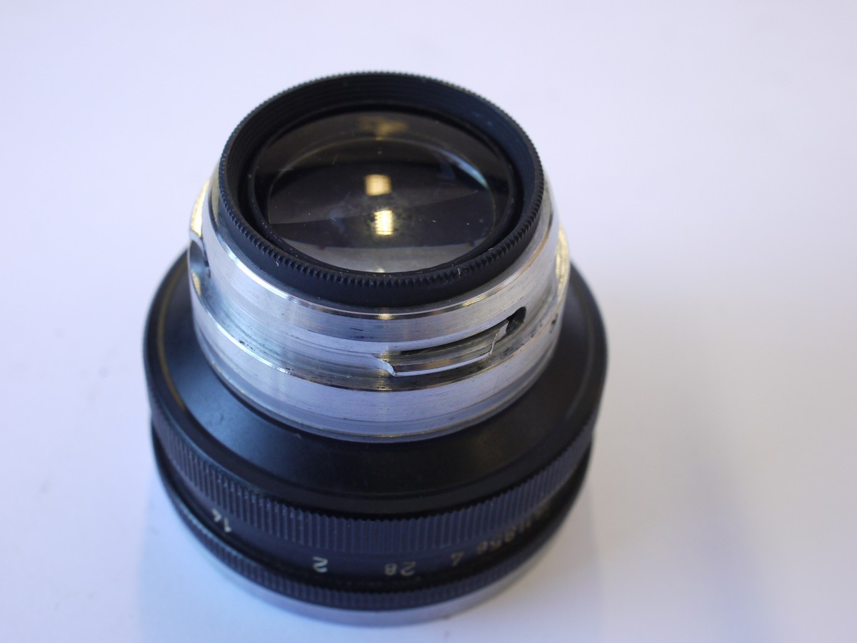 mwclassiccameras-20231124-136 Nikon Nippon Kogaku Japan 5cm f1.4 Nikkor-S.C black lens with chrome front edge, for the Nikon S/Contax mount rangefinder cameras