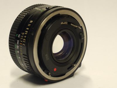 Canon 50mm f2 manual Focus FD moun t lens + Canon caps