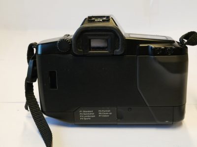 Canon EOS 630 35mm SLR + Tamron 28-200mm f3.8-5.6 lens, hood, front cap & neck strap