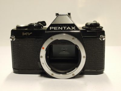 Pentax MV 35mm SLR body, Black, PK mount