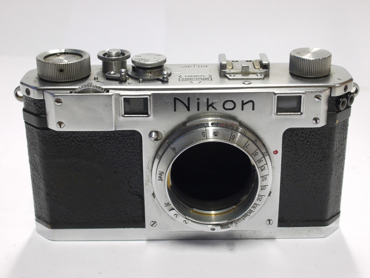 mwclassiccameras-20240112-273 Nikon S chrome body (No.6113782)
