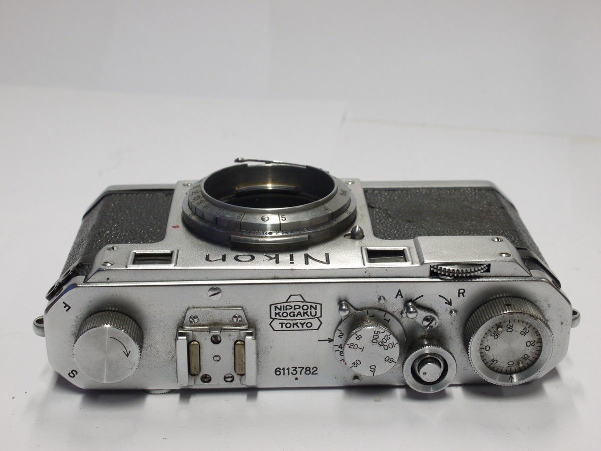 mwclassiccameras-20240112-275 Nikon S chrome body (No.6113782)