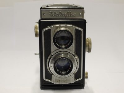 Welta Weltaflex TLR with E Ludwig 75mm f3.5 Meritar lens + ER case