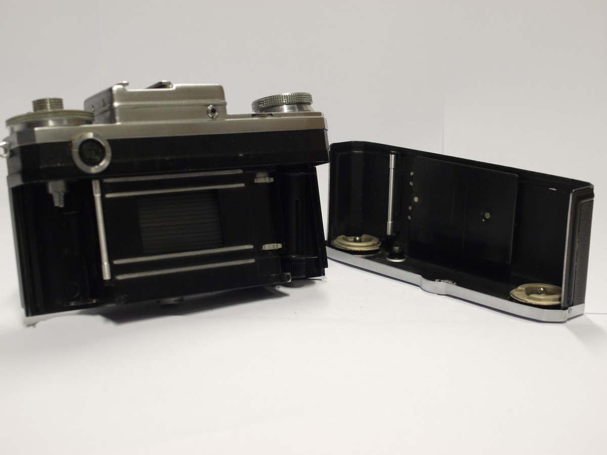 mwclassiccameras-20240126-551 Kiev 4 35mm coupled rangefinder selenium metered camera + 5cm f2 Jupiter-8M lens
