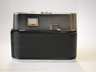 Voigtlander Vitrona 35mm viewfinder camera with built-in flash, with 50mm f2.8 Color-Lanthar lens. Not includng the grip/flash trigger