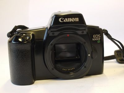 Canon EOS 1000F N 35mm AF SLR body, with body cap & Canon neck strap