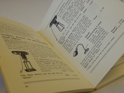 Leitz Official Reprint "Leica General Catalogue for 1933" 96 pages in English