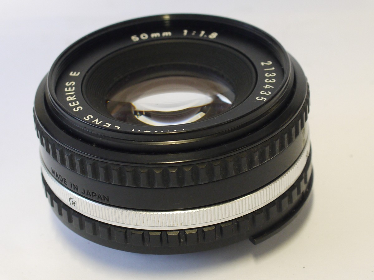 mwclassiccameras-20240209-171 Nikon Series E 50mm f1.8 manual focus AIS mount lens + instructions