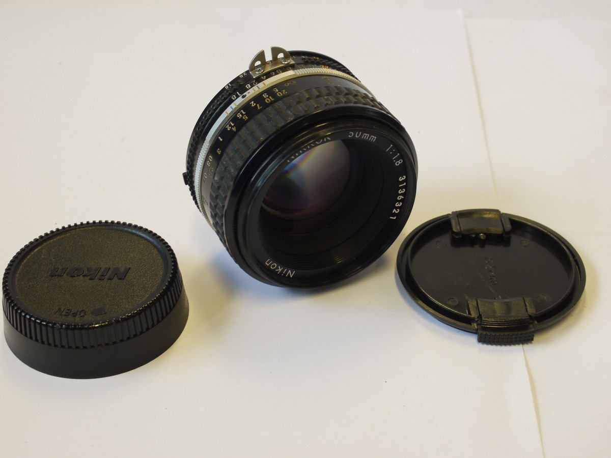 Genuine Nikon 52mm Front Lens Cap – Snap-On, For Nikkor 50mm F/1.4 F/1.8 AI-s, Made In Japan