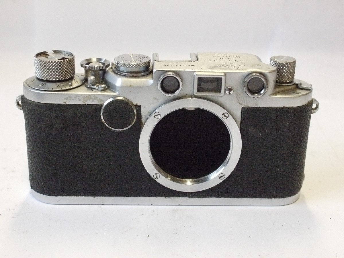 mwclassiccameras-20240223-125 Leica IIf chrome black dial body (No.711136). NEEDS REPAIR OR SUITABLE FORSPARE PARTS