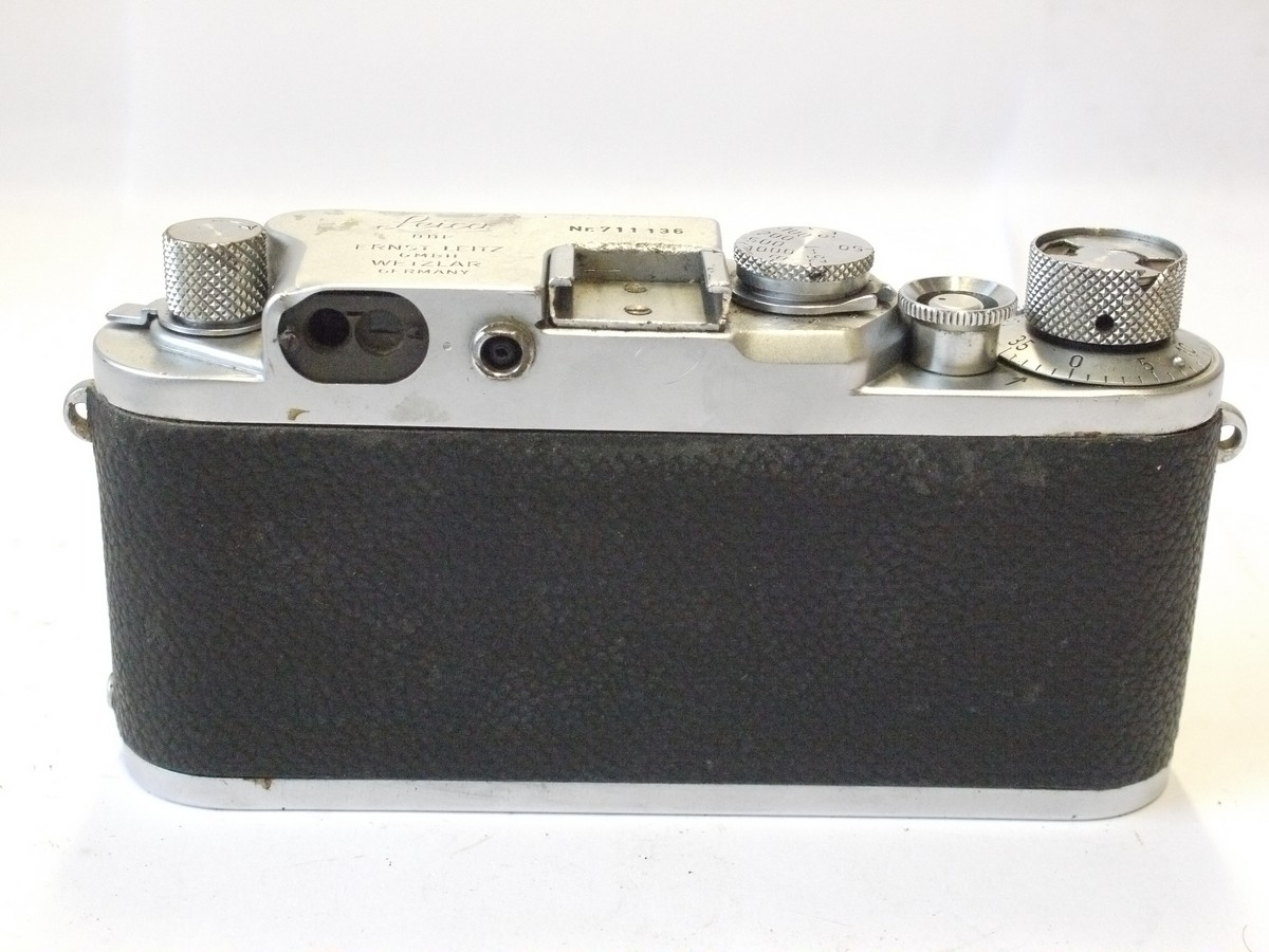 mwclassiccameras-20240223-126 Leica IIf chrome black dial body (No.711136). NEEDS REPAIR OR SUITABLE FORSPARE PARTS