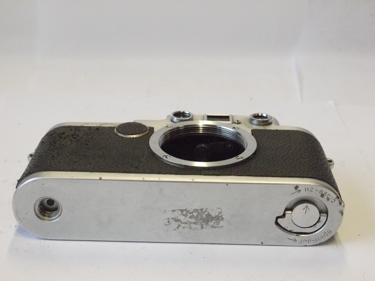 mwclassiccameras-20240223-128 Leica IIf chrome black dial body (No.711136). NEEDS REPAIR OR SUITABLE FORSPARE PARTS