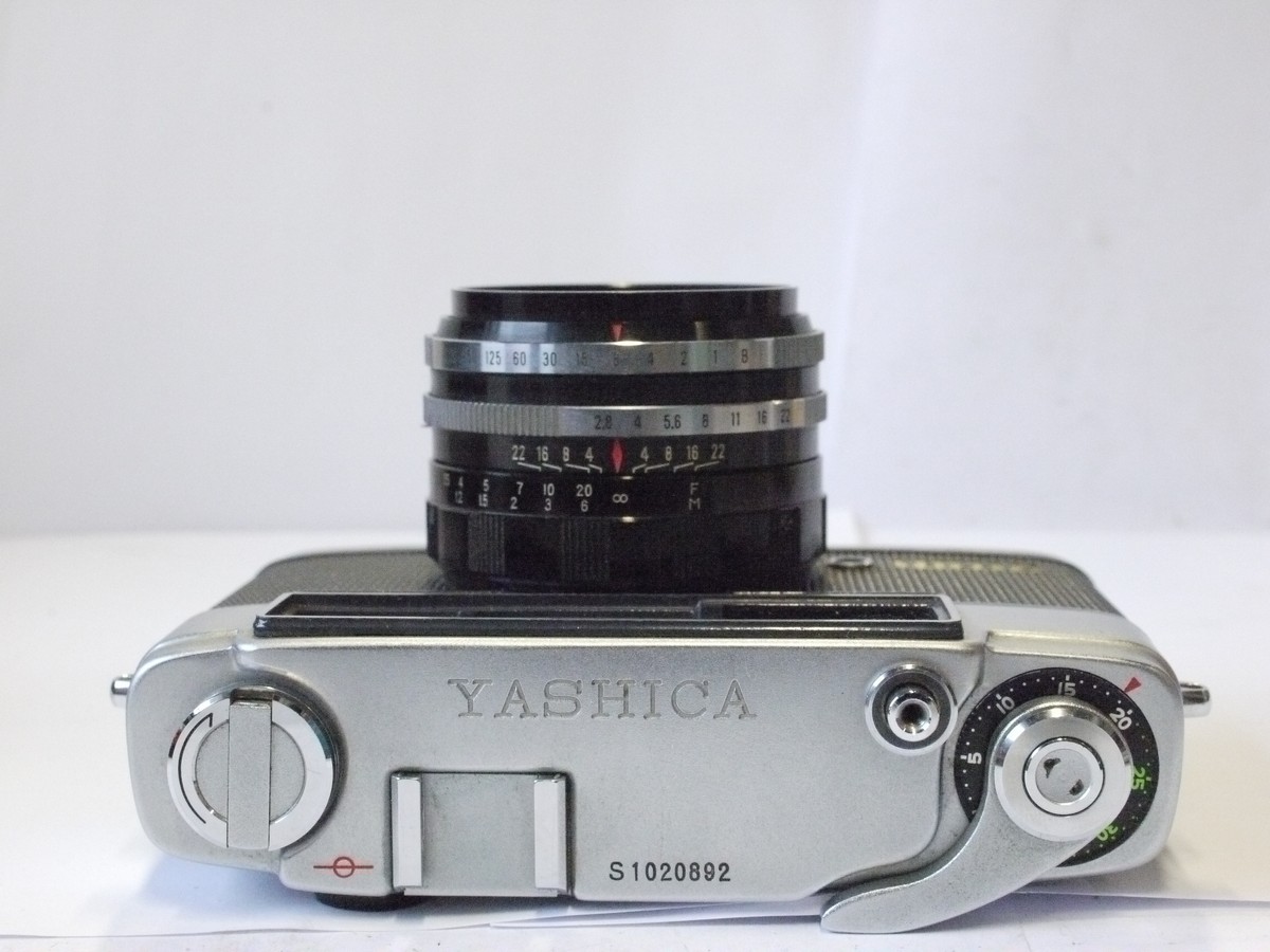 mwclassiccameras-20240229-39 Yashica Campus S 35mm coupled rangefnder camera with 4.5cm f2.8 Yashinon lens
