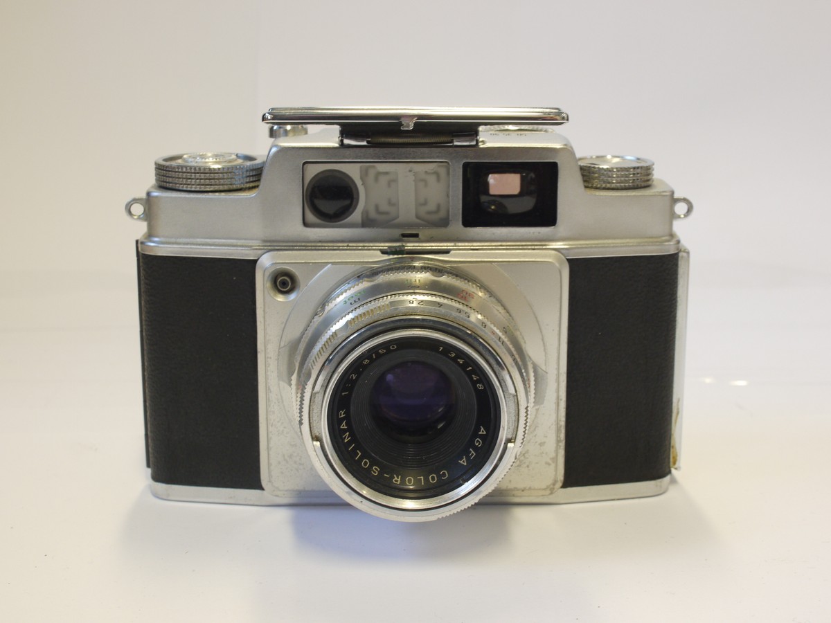 mwclassiccameras-20240315-36 Agfa Ambi Silette 35mm coupled rangefinder camera + 50mm f2.8 Solinar interchangeable lens