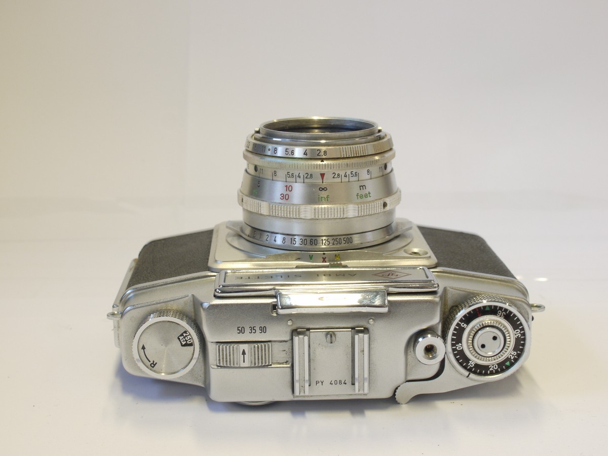 mwclassiccameras-20240315-38 Agfa Ambi Silette 35mm coupled rangefinder camera + 50mm f2.8 Solinar interchangeable lens