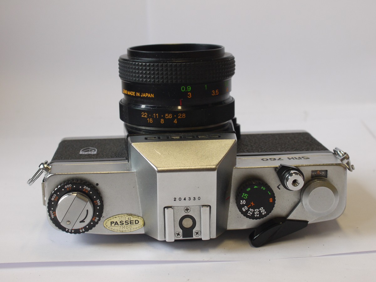 mwclassiccameras-20240329-254 Carena SRH 760 35mm SLR, chrome + 55mm f2.8 Carenar M42 screw mount lens