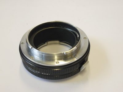 Leitz mount adapter for Viso 2/3 lenses on Leicaflex SLRs (14127)