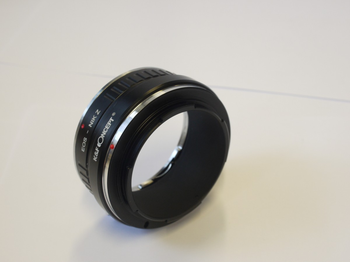 mwclassiccameras-20240419-478 K&F Concept EOS-NIK ZI Lens mount adapter for Canon EOS lenses on Nikon Z cameras + Makers Box