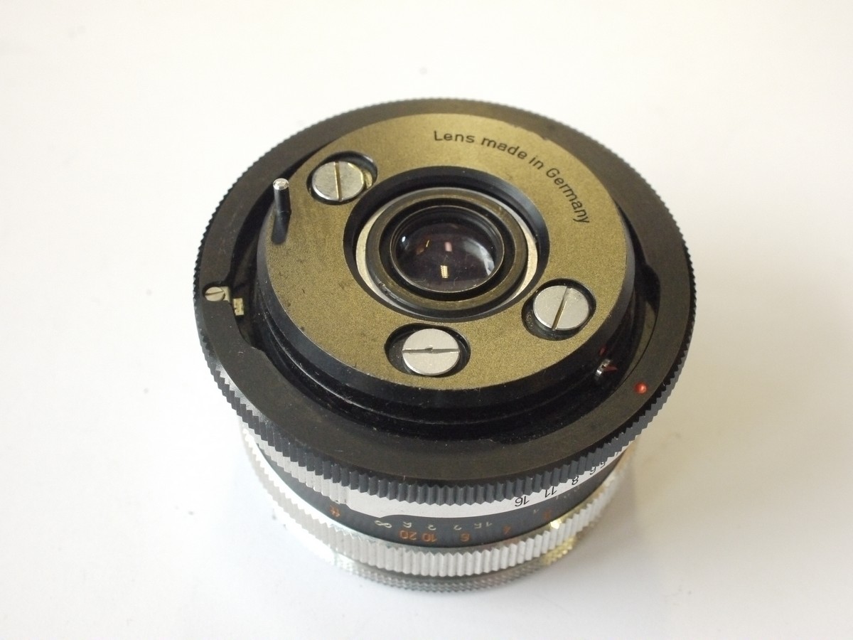 mwclassiccameras-20240426-82 Carl Zeiss 35mm f3.4 Skoparex breechlock mount lens for Zeiss Icarex SLRs + Zeiss front cap