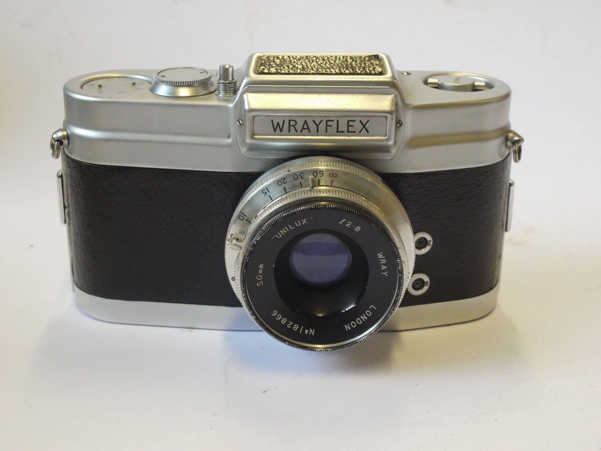 Wrayflex Ia 35mm SLR + Wray 50mm f2.8 Unilux, 35mm f3.5 Lustrar