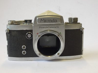 Miranda 35mm SLR body, bayonet mount, with Prism finder