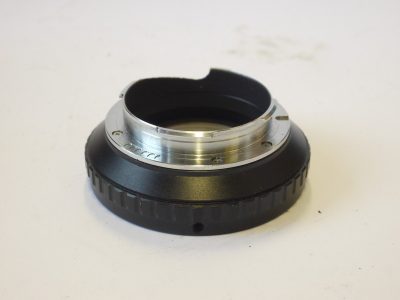 Lens Mount Adapter for using M42 lenses on the Leica M cameras. 6-bit mount