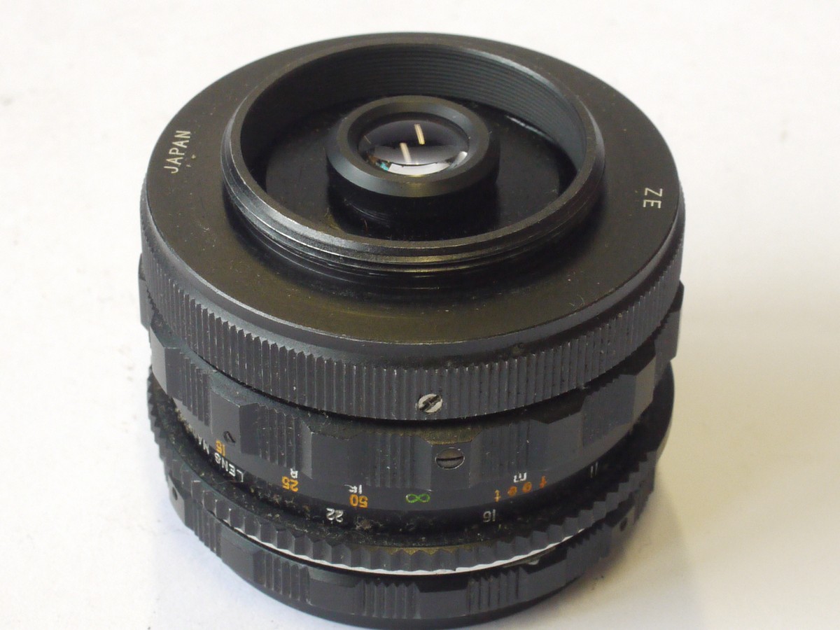 mwclassiccameras-20240517-88 Prinz Galaxy 35mm f3.5 manual focus lens with Interchangeble T2 mount for L39 SLRs + caps