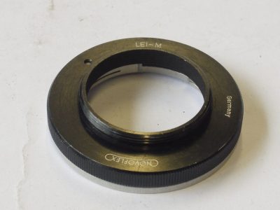 Novoflex LEI-M Mount adapter for Leica M lebnses on L39 platforms/cameras