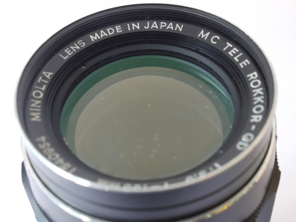 mwclassiccameras-20240524-101 Minolta 135mm f3.5 MC Tele Rokkor-QD manual focus MC mount lens + rear cap & case