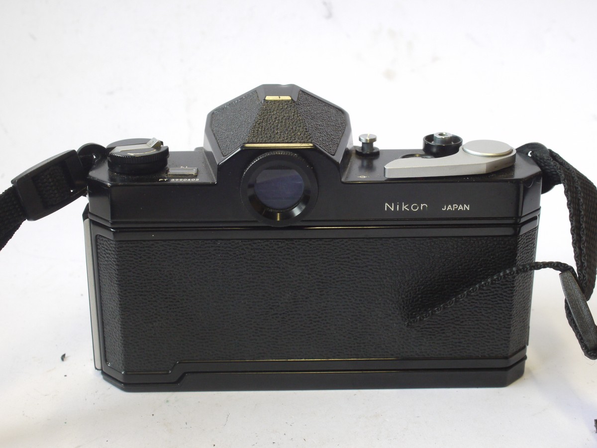 mwclassiccameras-20240524-50 Nikon Nikkormat FTN 35mm SLR Body, BLACK + neck strap