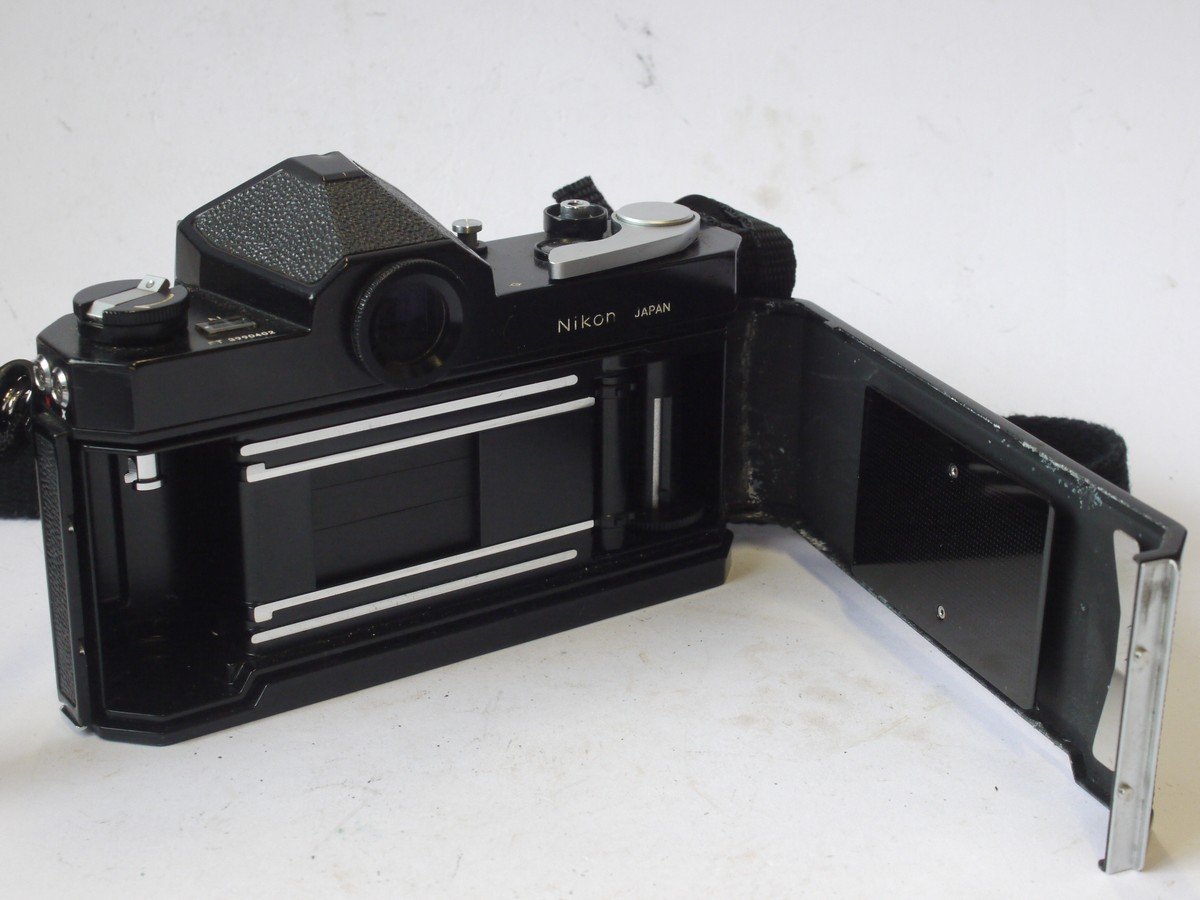 mwclassiccameras-20240524-53 Nikon Nikkormat FTN 35mm SLR Body, BLACK + neck strap