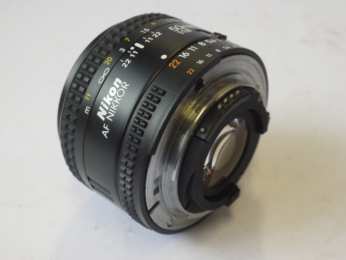 mwclassiccameras-20240524-72 Nikon 50mm f1.8 AF Nikkor AF-S D Type lens + Nikon front cap