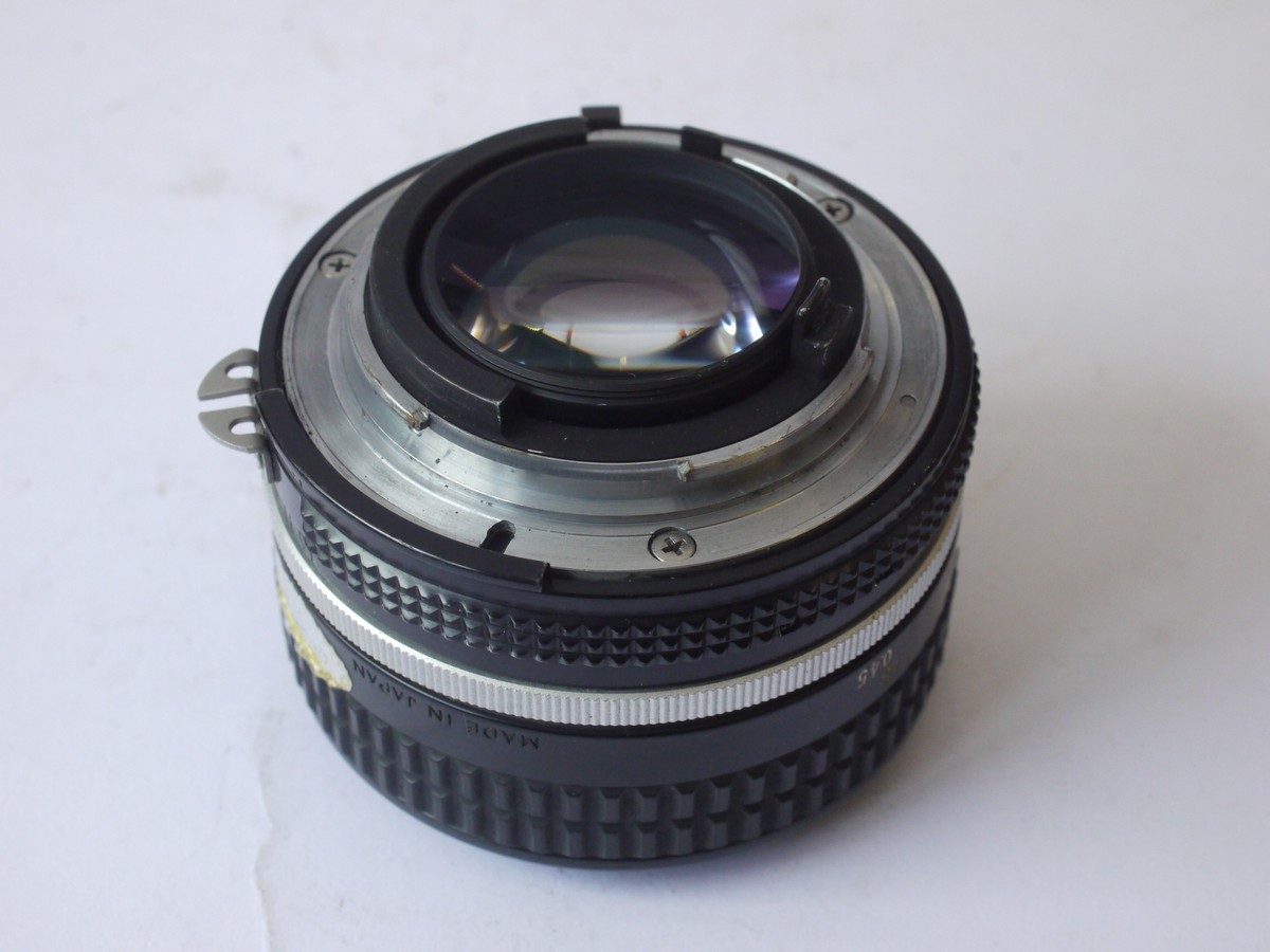 mwclassiccameras-20240524-98 Nikon 50mm f1.4 Nikkor manual focus AI mount lens + Nikon caps