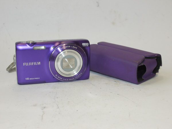 Fujifilm Finepix JZ200 16MP Digital Compact Camera, PURPLE