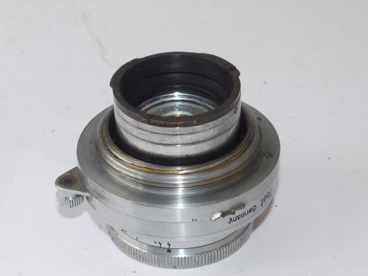 mwclassiccameras-20240607-155 Leitz Wetzlar 5cm f2 Summar single coated chrome collapsible lens, L39 RF coupled (No.482675)