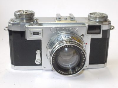 Zeiss Ikon Contax IIa Black Dial (Post-War) + Carl Zeiss Jena 5cm f2 Sonnar uncoated collapsilble lens