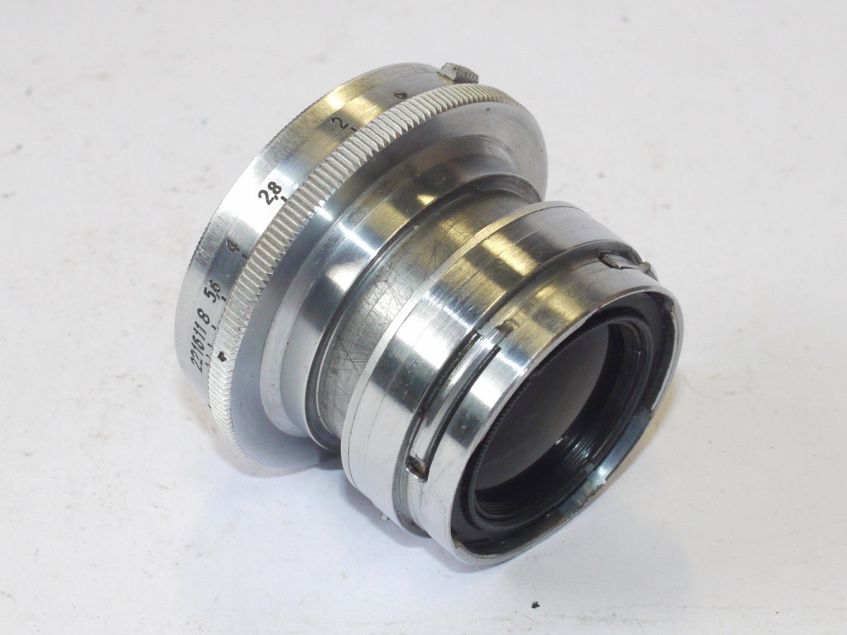mwclassiccameras-20240607-233 Carl Zeiss Jena 5cm f2 Sonnar uncoated collapsible lens for Contax II/III Rangefinder