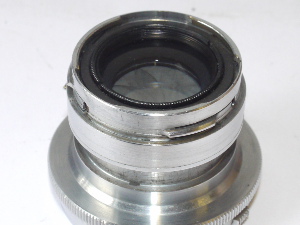 mwclassiccameras-20240607-235 Carl Zeiss Jena 5cm f2 Sonnar uncoated collapsible lens for Contax II/III Rangefinder