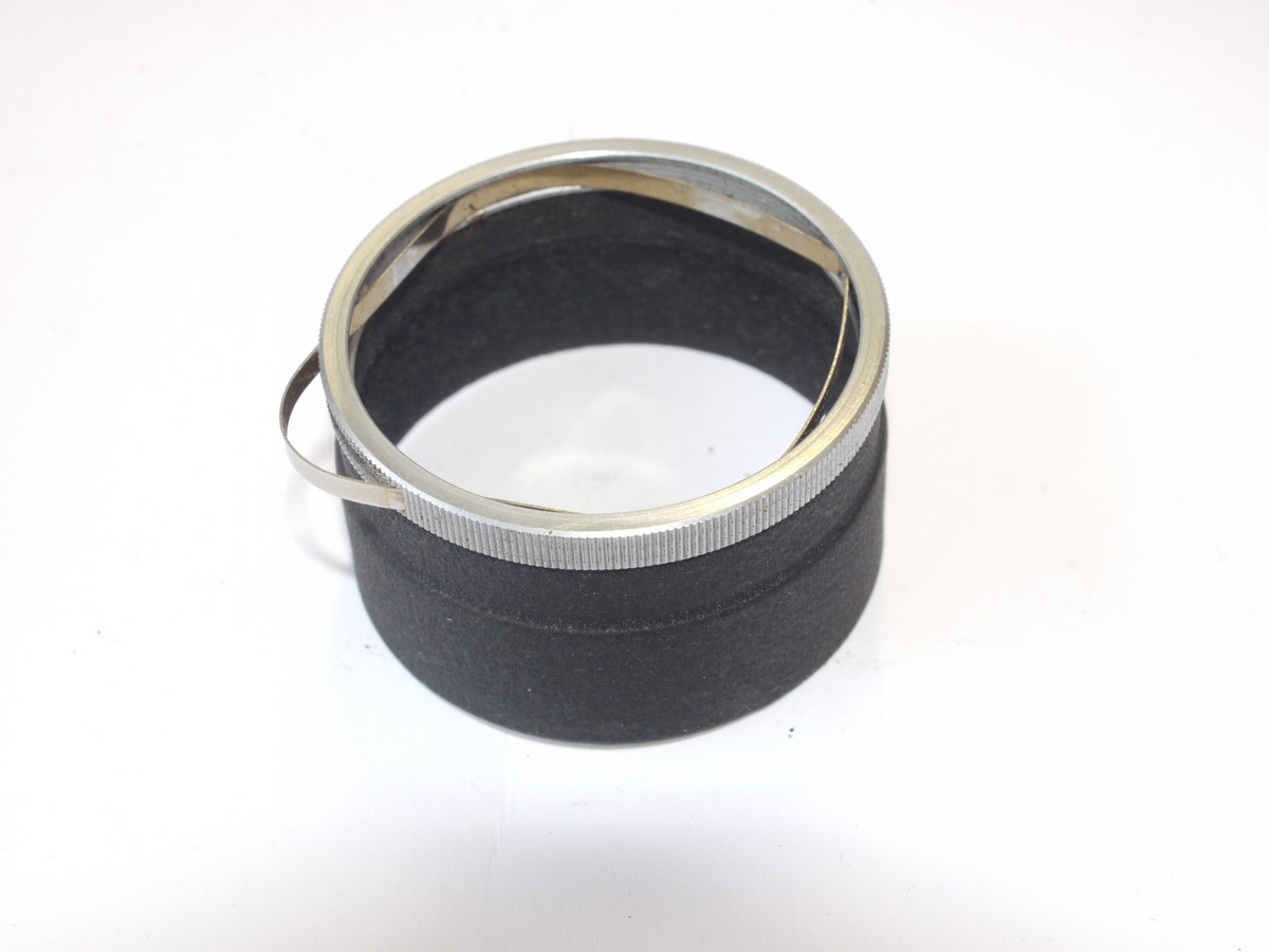 mwclassiccameras-20240607-44 Alpa Clip-on metal lens hood for the Kern 50mm f1.8 Switar Alpa lens. UNCOMMON