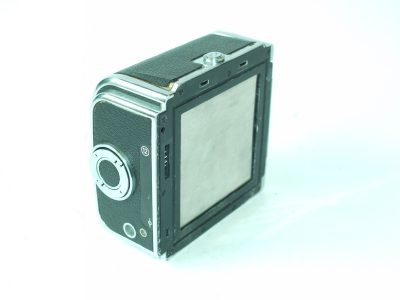 Hasselblad 12-On Magazine Film Back, Chrome Trim + dark slide c1966