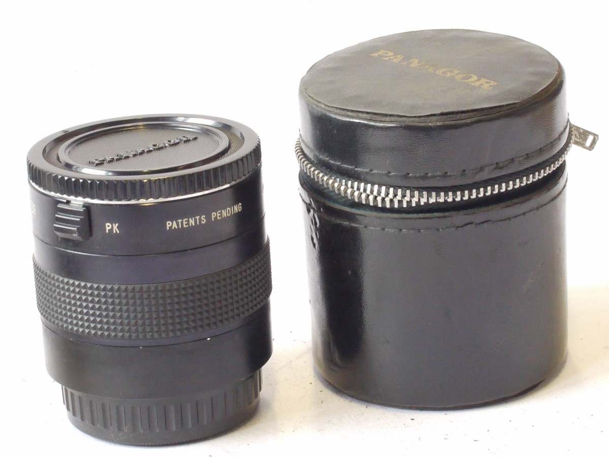 mwclassiccameras-20240712-276 Panagor Auto Macro Converter, Pentax PK mount. Variable converter (1:10 - 1:1) + caps & case