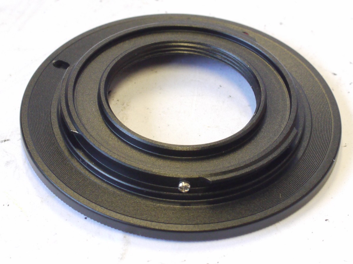mwclassiccameras-20240823-75 Fotodiox C-M4/3 lens mount adapter for using C mount lenses on Micro Four Thirds cameras