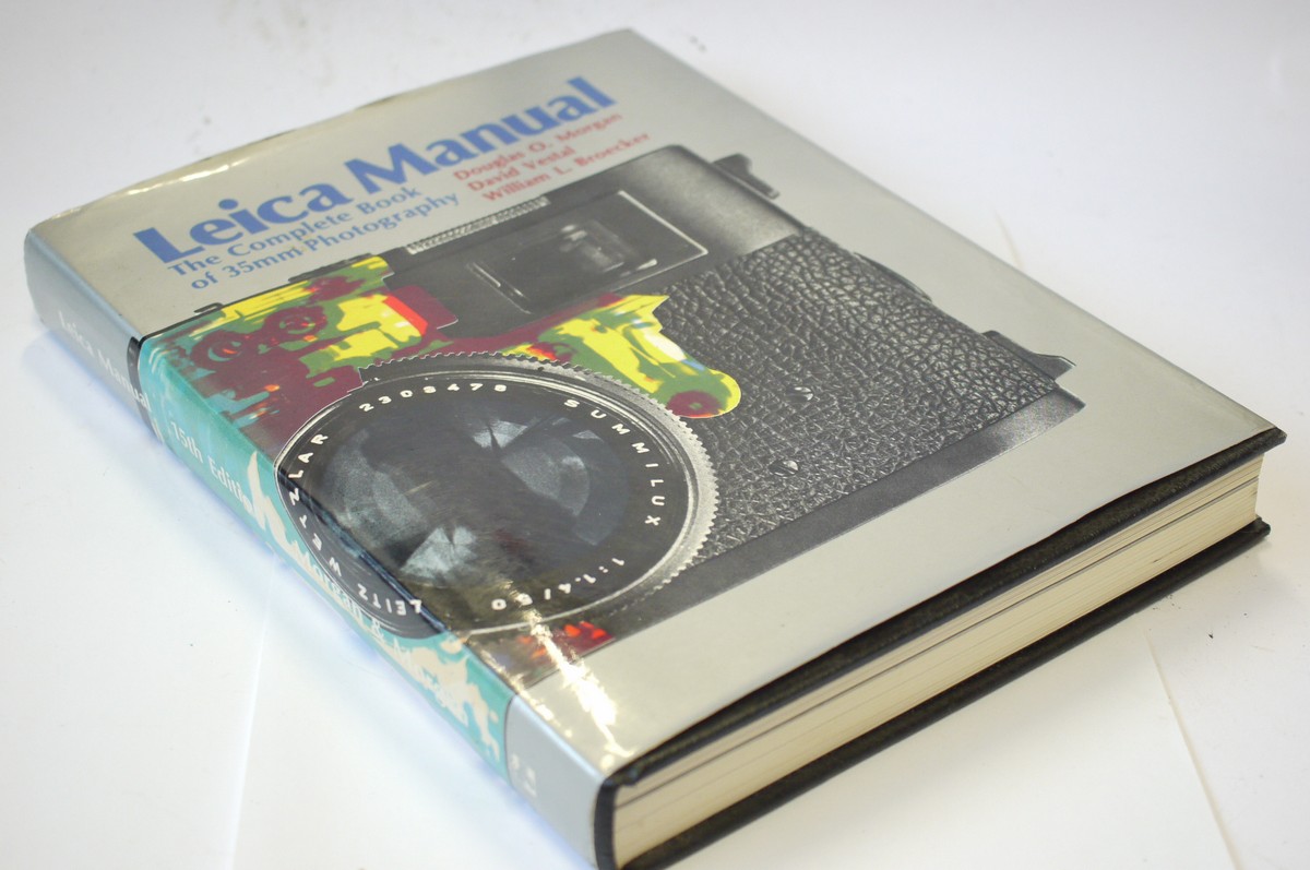 mwclassiccameras-20240906-204 Leica Manual - The Complete Book of 35mm Photography, by Morgan, Vestel & Broeker, 15th Edition c1973. Large Hardback, with dust cover. 528 pages in English