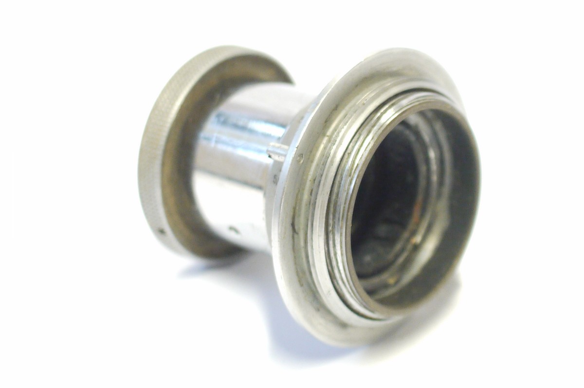 mwclassiccameras-20240906-283 Krasnagorsk 5cm f3.5 Industar-50 chrome collapsible L39 RF coupled lens
