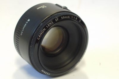 Canon EF 50mm f1.8 II lens