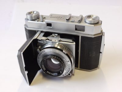 Kodak Retina II Type 011 c1946-49 35mm folding coupled angefinder camera with RARE 47mm f2 Ektar Coated lens in Compur Rapid Shutter