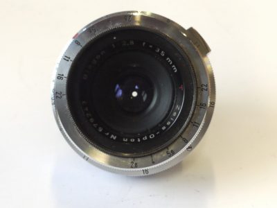 Zeiss Opton 35mm f2.8 Biogon Post-War lens, for the Contax IIa/IIIa