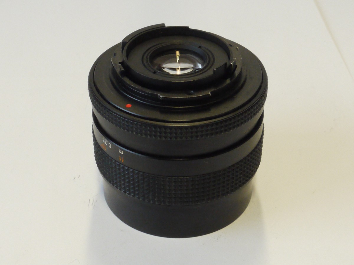 mwclassiccameras-20241025-122 Carl Zeiss 28mm f2.8 Distagon T* lens in Contax/Yashica AE mount + caps