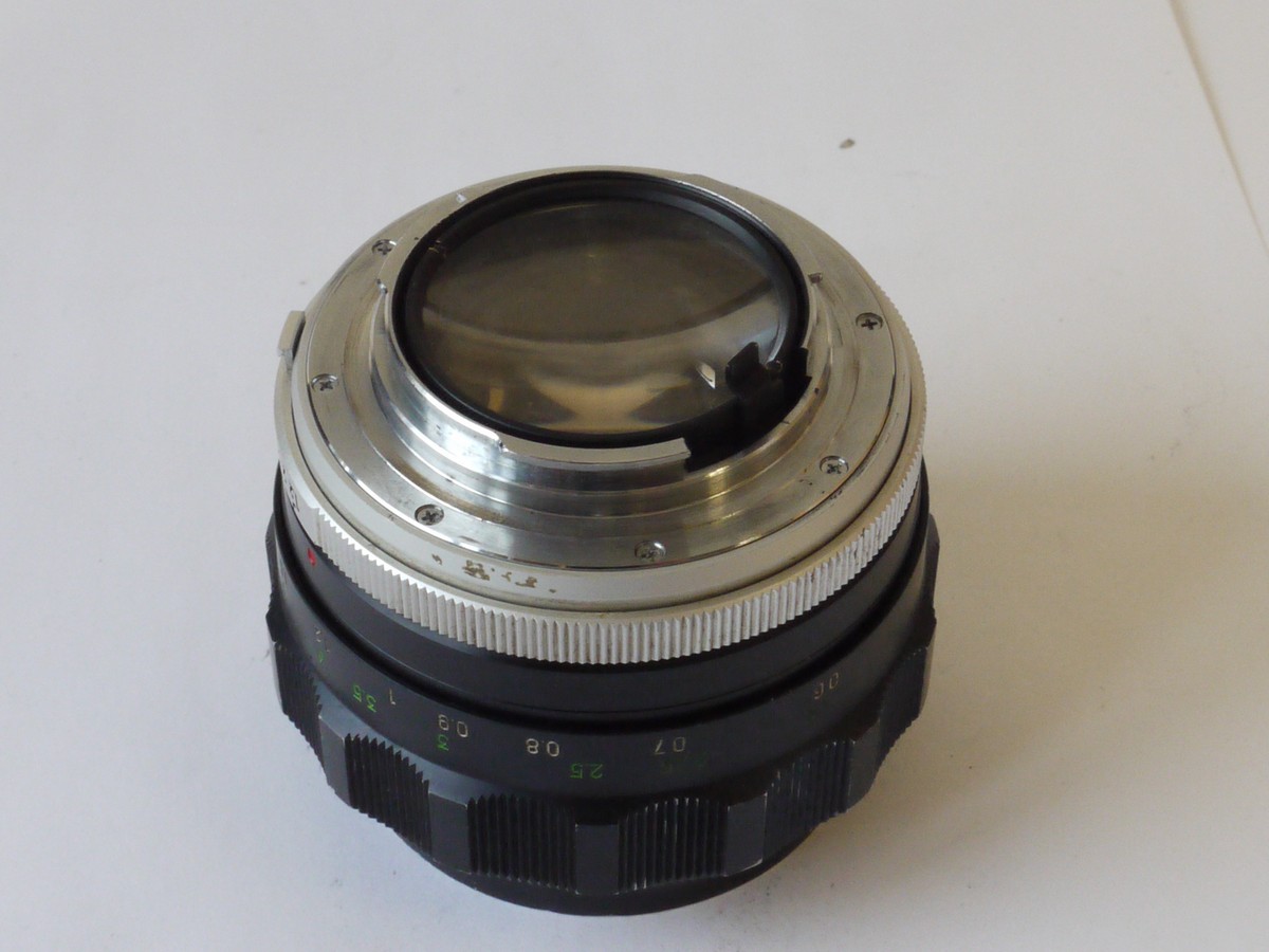 mwclassiccameras-20241025-126 Minolta 58mm f1.2 MC Rokkor-PG manual focus MC mount lens + caps