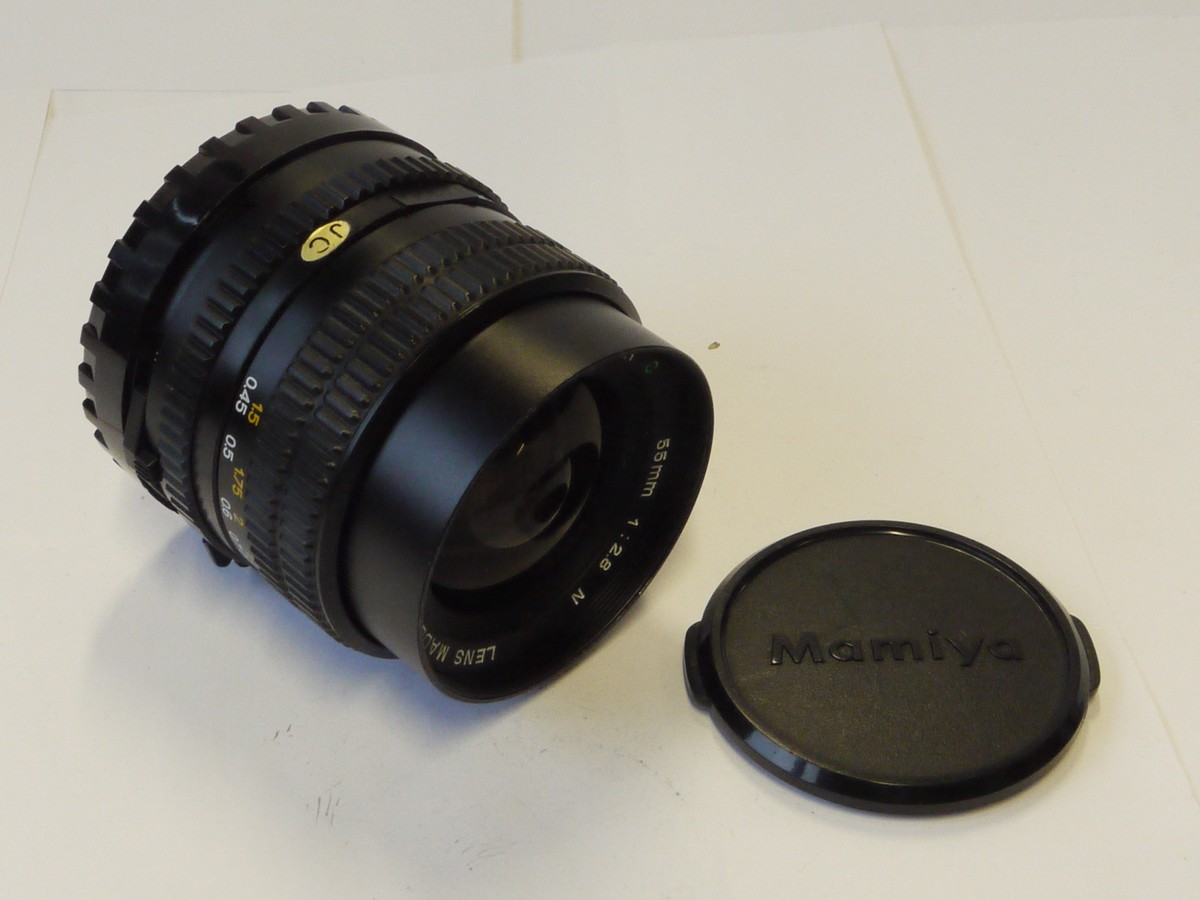 Mamiya 55mm f2.8 N Sekor C lens for M645 Camera + Mamiya caps – MW